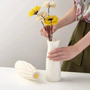 DecorBites™ Nordic Plastic Vase for Modern Home Decor