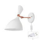 DecorBites™ Nordic Plug-In Wall Sconce