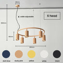 DecorBites™ Nordic Rotatable Chandelier for Dining & Kitchen