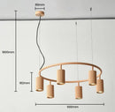 DecorBites™ Nordic Rotatable Chandelier for Dining & Kitchen