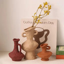 DecorBites™ Nordic Style Ceramic Flower Pot - White