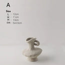 DecorBites™ Nordic Style Ceramic Flower Pot - White