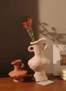 DecorBites™ Nordic Style Ceramic Flower Pot - White