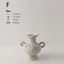 DecorBites™ Nordic Style Ceramic Flower Pot - White