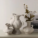 DecorBites™ Nordic Style Ceramic Flower Pot - White