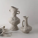 DecorBites™ Nordic Style Ceramic Flower Pot - White