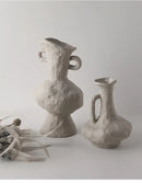 DecorBites™ Nordic Style Ceramic Flower Pot - White