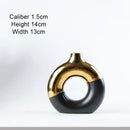 DecorBites™ Nordic Style Circle Vase for Flower Arrangement