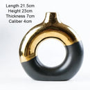 DecorBites™ Nordic Style Circle Vase for Flower Arrangement
