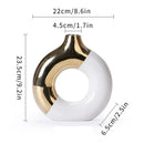 DecorBites™ Nordic Style Circle Vase for Flower Arrangement