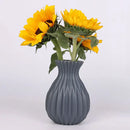 DecorBites™ Nordic Style Plastic Flower Vase for Home Decor