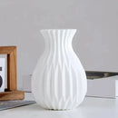 DecorBites™ Nordic Style Plastic Flower Vase for Home Decor