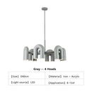 DecorBites™ Nordic U Shape LED Ceiling Chandelier