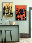 DecorBites™ Nostalgic Japan Anime NANA Poster Set
