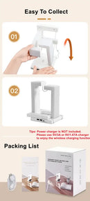 DecorBites™ Novelty floating lamp with 10 W  detachable wireless charger decorative light for bedroom/office