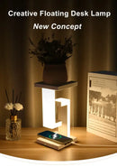 DecorBites™ Novelty floating lamp with 10 W  detachable wireless charger decorative light for bedroom/office