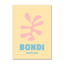 DecorBites™ Pastel Abstract Flower Wall Art Print