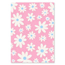 DecorBites™ Pastel Danish Flower Wall Art for Home