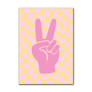 DecorBites™ Pastel Danish Flower Wall Art Print