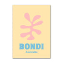 DecorBites™ Pastel Danish Flower Wall Art Print
