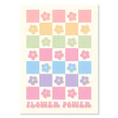 DecorBites™ Pastel Purple Flower Canvas Wall Art