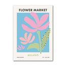 DecorBites™ Pastel Purple Flower Canvas Wall Art