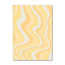 DecorBites™ Pastel Smiley Flower Wall Art for Home