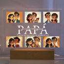 Custom photo acrylic lamp bedroom night light gift