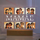 Custom photo acrylic lamp bedroom night light gift