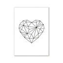 DecorBites™ Pink Aesthetic Wall Art Prints for Girl's Bedroom