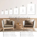 DecorBites™ Pink Aesthetic Wall Art Prints for Girl's Bedroom