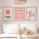 DecorBites™ Pink Angel Number Poster - Gallery Wall Art