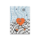 Modern ciao bella pink cartoon print canvas – bedroom wall art