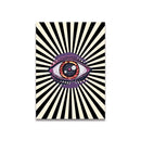 Modern ciao bella pink cartoon print canvas – bedroom wall art