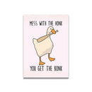 Modern ciao bella pink cartoon print canvas – bedroom wall art