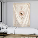 DecorBites™ Pink Planet Tarot Tapestry Wall Hanging Psychedelic Witchcraft Mystic Hippie Tapiz Art Boho Home Decor
