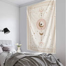 DecorBites™ Pink Planet Tarot Tapestry Wall Hanging Psychedelic Witchcraft Mystic Hippie Tapiz Art Boho Home Decor
