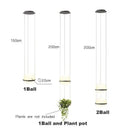 DecorBites™ Planter Light Pendant Chandelier