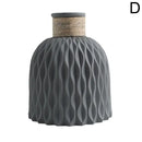 DecorBites™ Plastic Flower Arrangement Vase - Home Décor