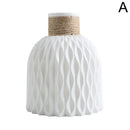DecorBites™ Plastic Flower Arrangement Vase - Home Décor