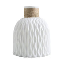 DecorBites™ Plastic Flower Arrangement Vase - Home Décor