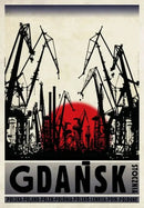 DecorBites™ Poland City Landmarks Canvas Wall Art