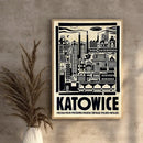 DecorBites™ Poland City Landmarks Canvas Wall Art