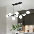 DecorBites™ Postmodern Opaline Glass Molecular Island Pendant Light for Dining Room