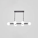 DecorBites™ Postmodern Opaline Glass Molecular Island Pendant Light for Dining Room