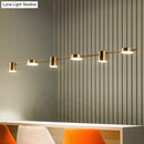 DecorBites™ Postmodern Straight Bar LED Ceiling Light for Kitchen Island – Stylish Metal Hanging Fixture