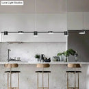 DecorBites™ Postmodern Straight Bar LED Ceiling Light for Kitchen Island – Stylish Metal Hanging Fixture