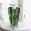 DecorBites™ Premium Crystal Glass Vase for Home Décor