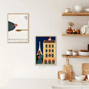 DecorBites™ Ratatouille Cartoon Art Print for Kitchen Decor