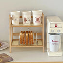 DecorBites™ Rattan 2-Tier Desktop Organizer Shelf